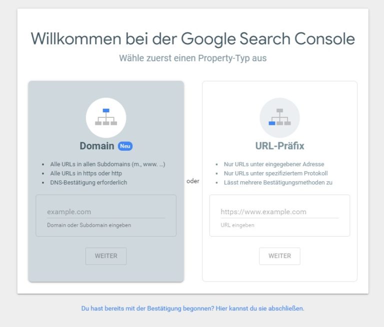 Google Search Console Anleitung